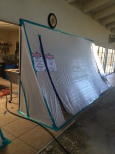 Asbestos Removal. MESS Clean Up worksite safe containment for abatement and remediation. Serving California's Central Coast with Asbestos, Mold, Lead, and Selective Demolition